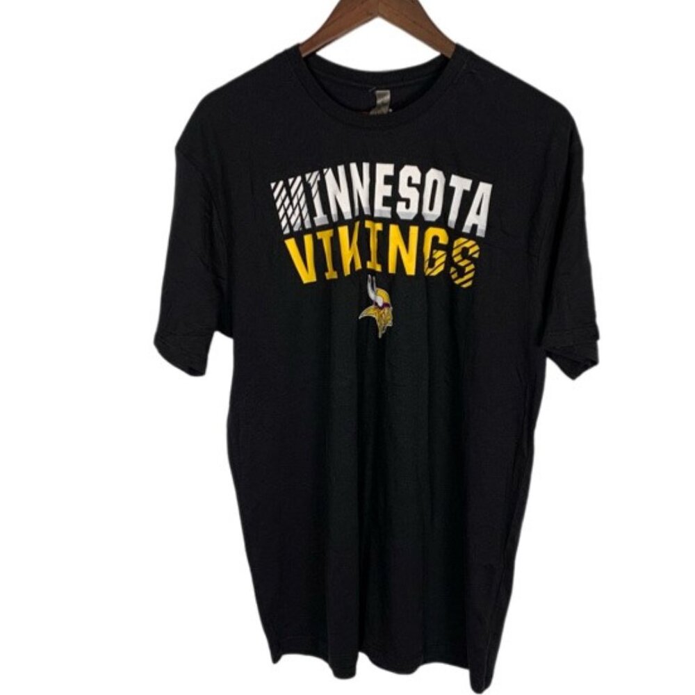 NWT Minnesota Vikings NFL Proline Black Tee - Size XL